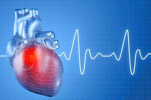 Hypertension, which has many causes, causes disturbances in the functioning of the heart. 